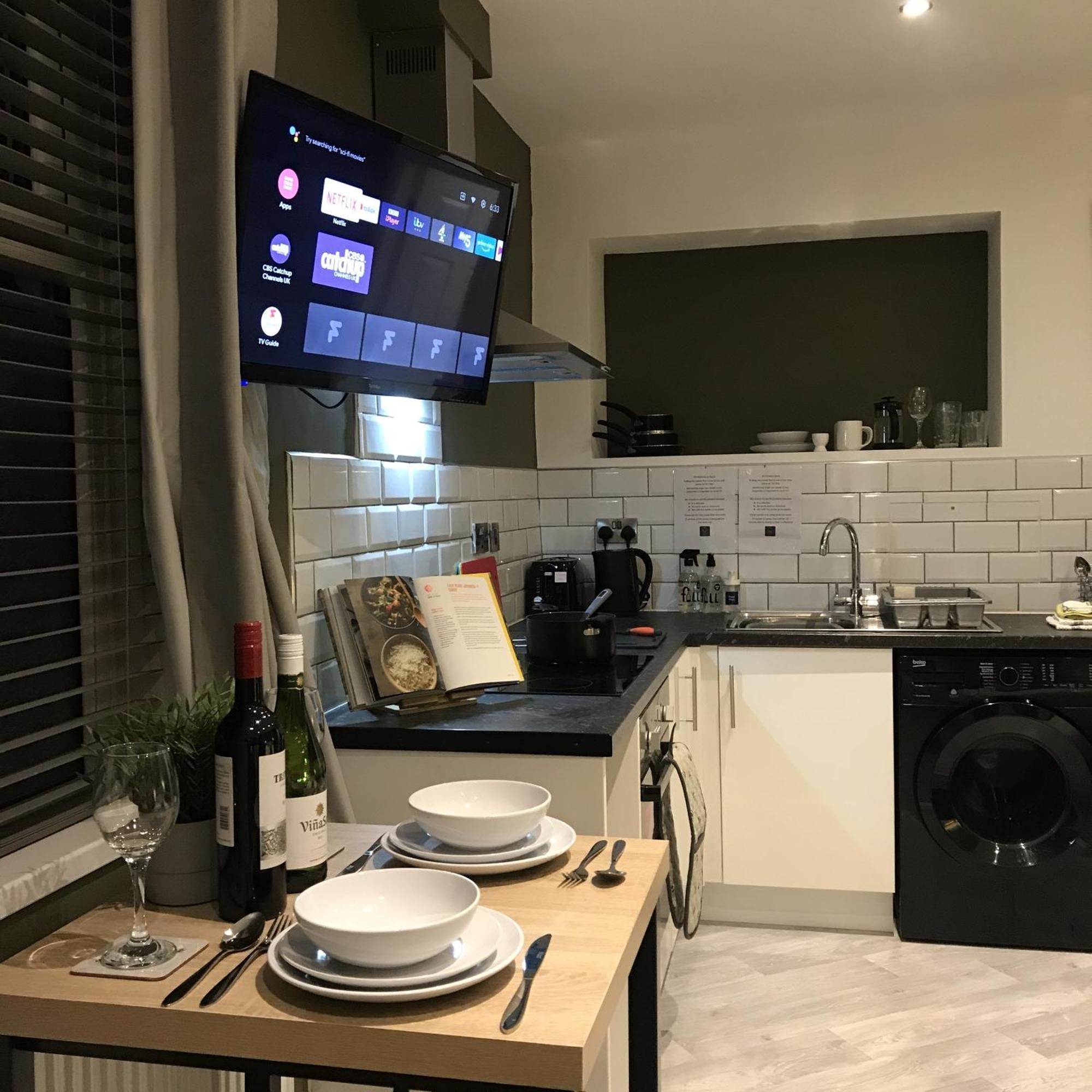 Contemporary 1 Bed Studio For Comfy Stay In Wigan Exteriör bild
